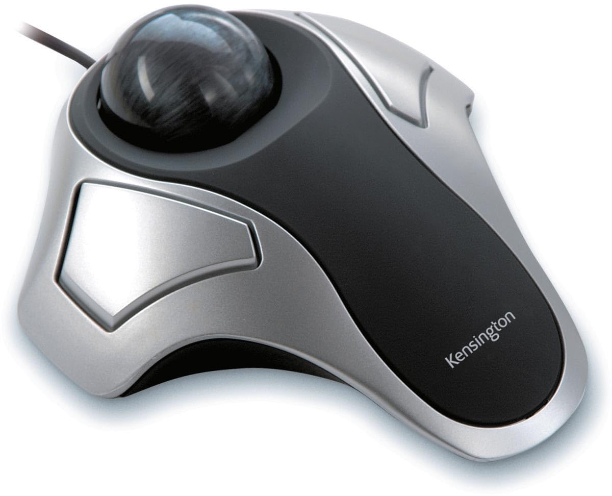 Kensington Computermaus Orbit mit Trackball schwarz/metallic