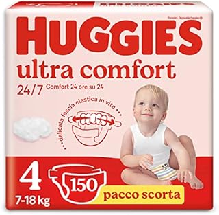 Huggies 150 Pieluchy, Rozmiar 4