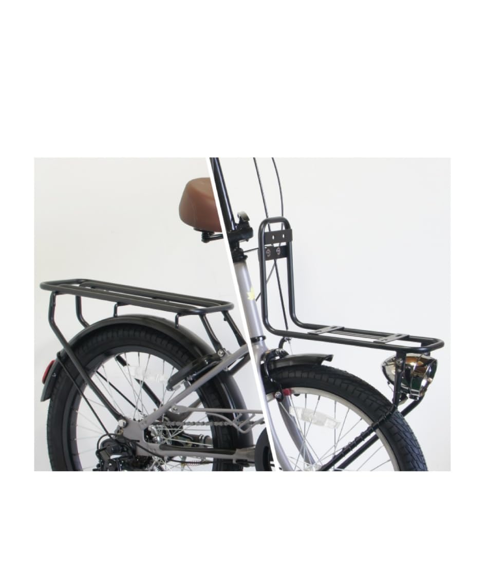 Amazon | LOGOS(ロゴス) 折りたたみ自転車 20インチ シマノ6段変速