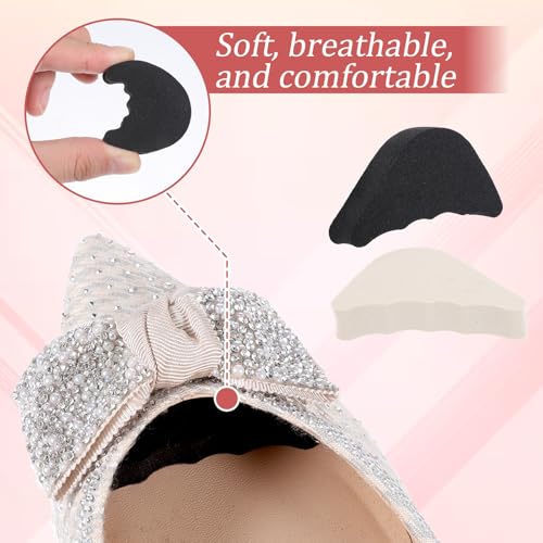 4 pares de inserts relleno para zapatos ajustables miniatura 3
