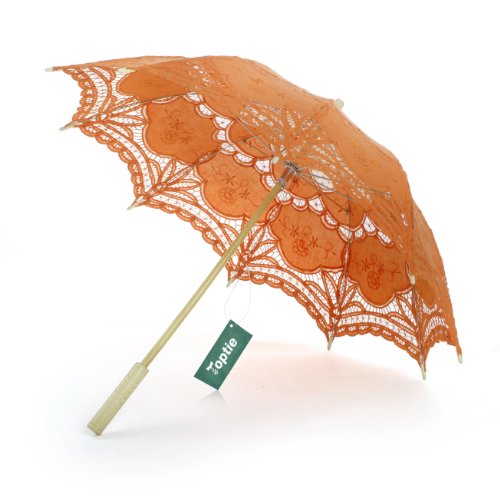 Toptie Vintage Lace Parasol, Wedding Bridal Umbrella, Photograph Parasol, Christmas Party Decoration - Green #TOP7