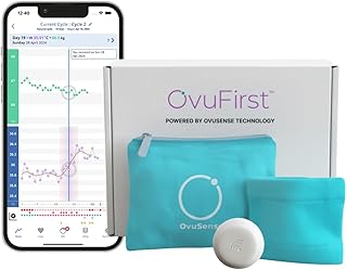 OvuFirst Fertility Monitor – Wearable Ovulation Tracker & Fertility Sensor with App | Clinically Proven to Confirm Ovulation & Support PCOS Cycles