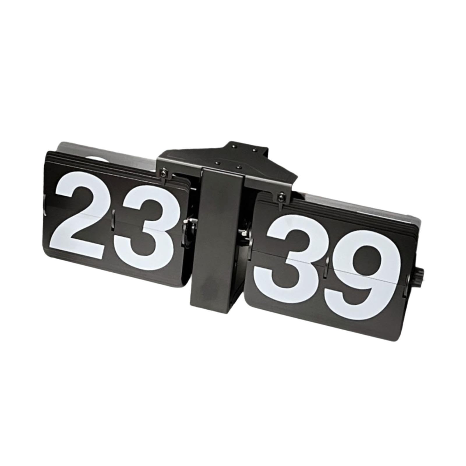 Reloj de decoración moderna con números grandes y sistema abatible