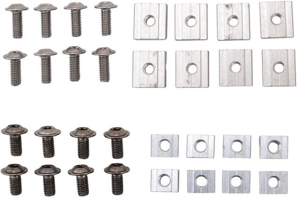 TrailFX TFXCB01 Tonneau Cover Rails with Cross Bars Fits Full Size Truck Beds Clamp-On Aluminum Powder Coated Black for TrailFX Hard Retractable Tonneau Covers 2 Cross Bars 59 Inch Length