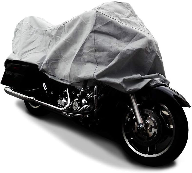 CarsCover Ultrashield Heavy Duty Waterproof Motorcycle Cover for Harley Davidson Touring Road Glide and Street Glide Bike HD Covers