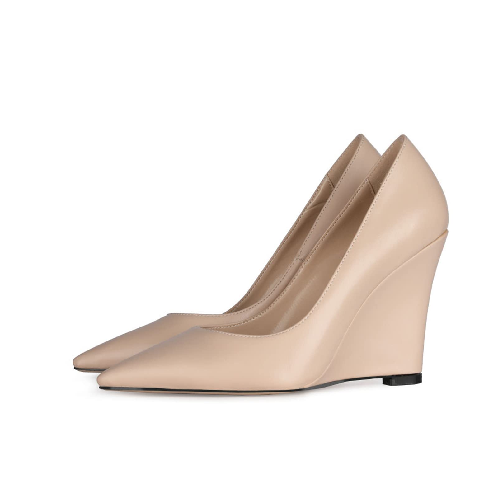 Señoras Tacones Altos Moda clásico Tacones Altos Puntiagudos Sexy tacón Grueso Vestido de Fiesta Zapatos de Corte 10 cm / 3.9 Pulgadas