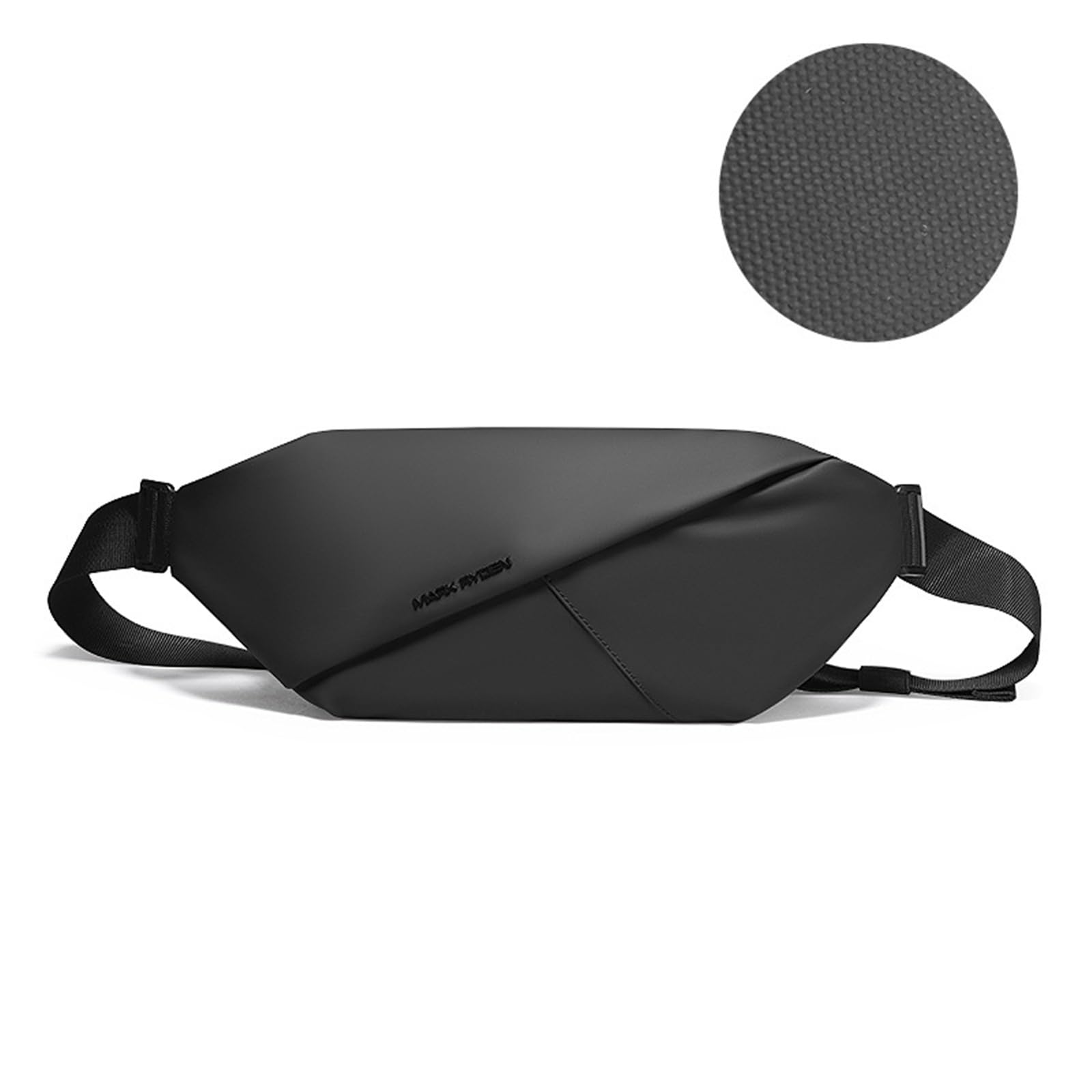Fanny Pack dla mężczyzn i kobiet – wodoodporna torba antykradzieżowa z wieloma kieszeniami, saszetka biodrowa i torba na klatkę piersiową crossbody, na podróż, siłownię, wędrówki, jazdę na rowerze