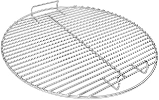 GFTIME 44.5cm Round Cooking Grate 7432 for Weber 47cm Charcoal Grills, Weber One-Touch, Bar-B-Kettle, Smokey Mountain Cooker Smoker, Pit Boss, Louisiana, Char-Broil, Jumbo Joe, Large Big Green Egg