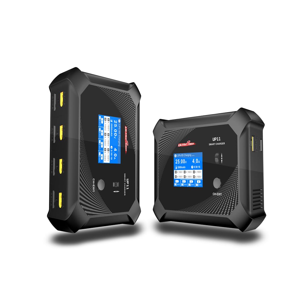 UP11 AC240W DC600W 4 canaux Chargeur d'équilibre Intelligent pour Voiture RC Smart Blance Chargeur Intelligent Blance UP11