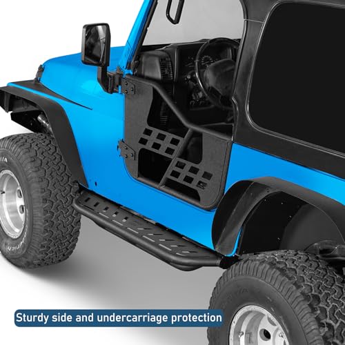 Estribos laterales para Jeep Wrangler TJ 1997-2006 miniatura 5