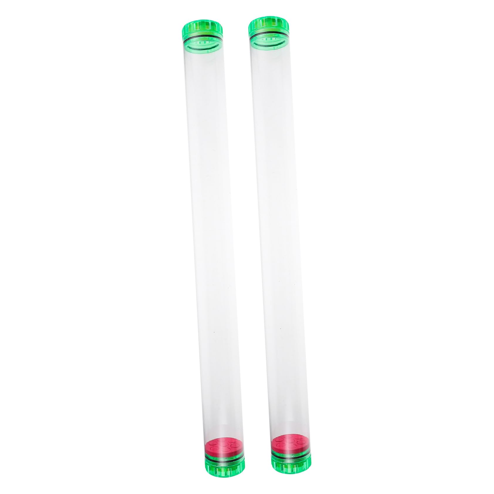 BESPORTBLE 2Pcs Fish Float Tube Clear Fishing Dobber Supplies Storage Tube for Fishing Floats Fishing Tools Plastic Floats Tube Fishing Floats Fishing Accessories Shockproof Sponge