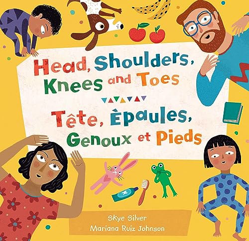 Head, Shoulders, Knees and Toes (Bilingual French & English) (Barefoot Singalongs) (French and English Edition)