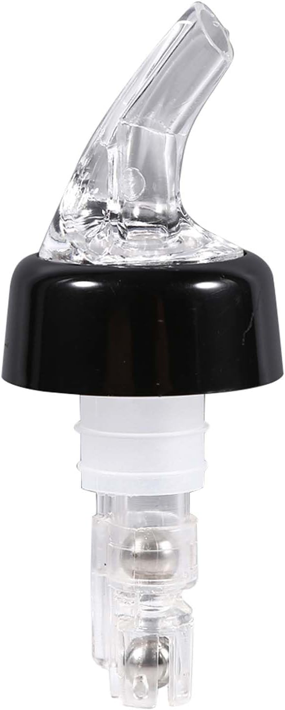 15ml Measured Bottle Pourer Automatic Quick Shot Spout Liquor Bar(White) | Food grade plastic, 15ml automatic measure, consistent pour spout, fits most liquor bottles, for bar pub home