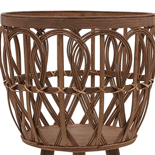 Sagebrook Home 17139 20 Inch/23 Inch/26 Inch Set Of 3 Bamboo Wood Planters thumb #6