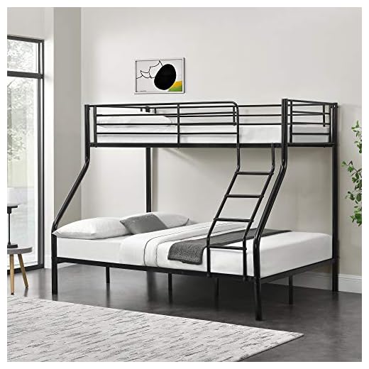 neu.haus Litera de metal Para 3 personas 210cm x 147,5cm x 168cm Somier Negro