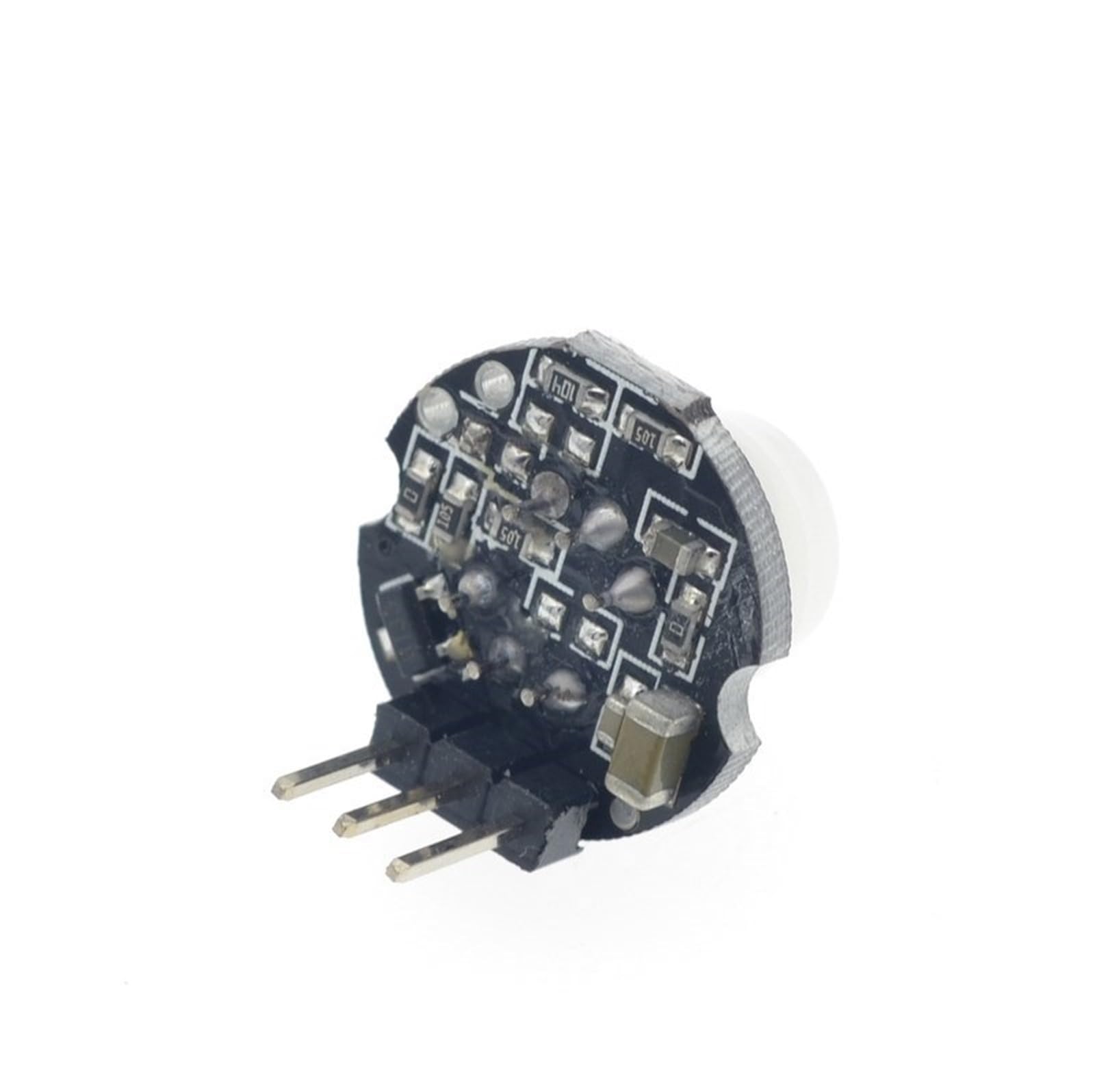 MH-SR602 MINI Módulo detector de sensor de movimiento piroeléctrico infrarrojo PIR kit interruptor sensorial soporte para bricolaje con lente