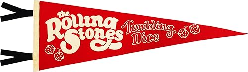 Banderín de dados para rodar ' The Rolling Stones x Oxford Pennant