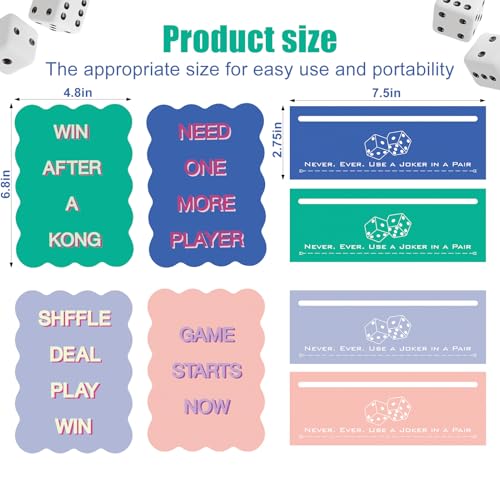 Accesorios para Mahjong 16 piezas Vodolo miniatura 2