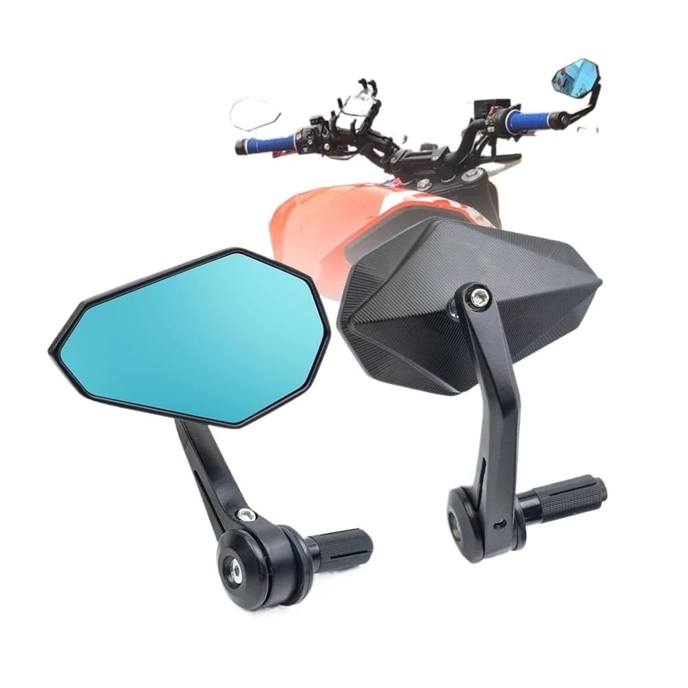 motos Miroir vélo Rétroviseurs Latéraux De Guidon De Moto 7/8" CB650R MT03 SV650 GSXS750