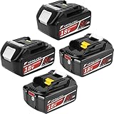 【最新型8000mAh大容量】互換 マキタ 18v バッテリー BL1860B 8000mAh大容量 4個 軽量化 長時間作業最適 マキタ バッテリー18v BL1815N BL1830B BL1860Bなどに互換可能 LEDランプ残量表示 A+級セル採用 BMS基板搭載 高耐久性 国内PSE認証取得済