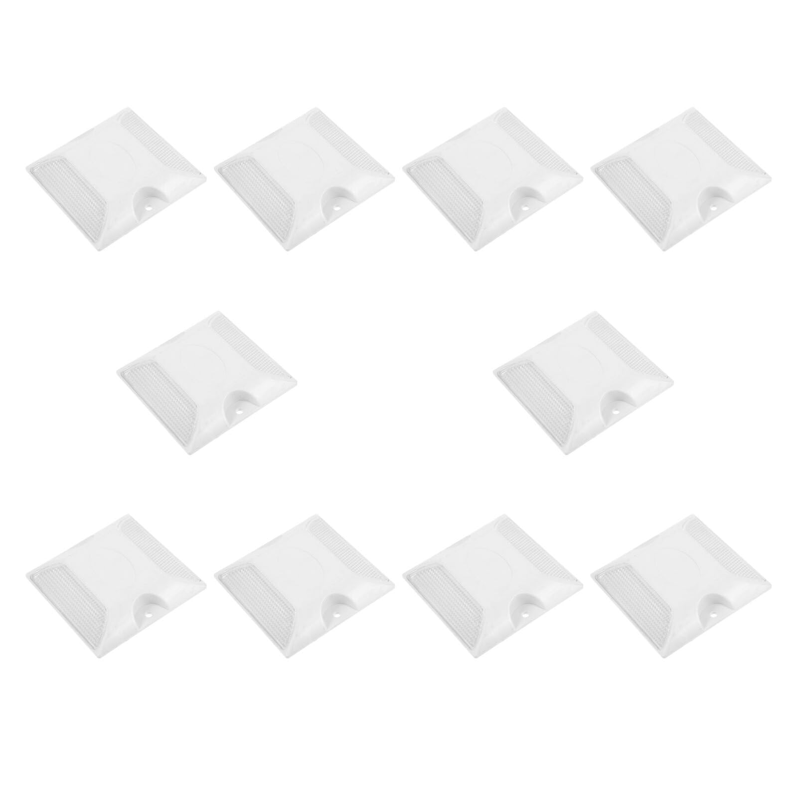 3 series Marcadores De Seguridad Para Pavimento Reflectores De Cruce De Peatones Reflectores De Tachas Para Carreteras Para Entradas De 10 piezas x 3