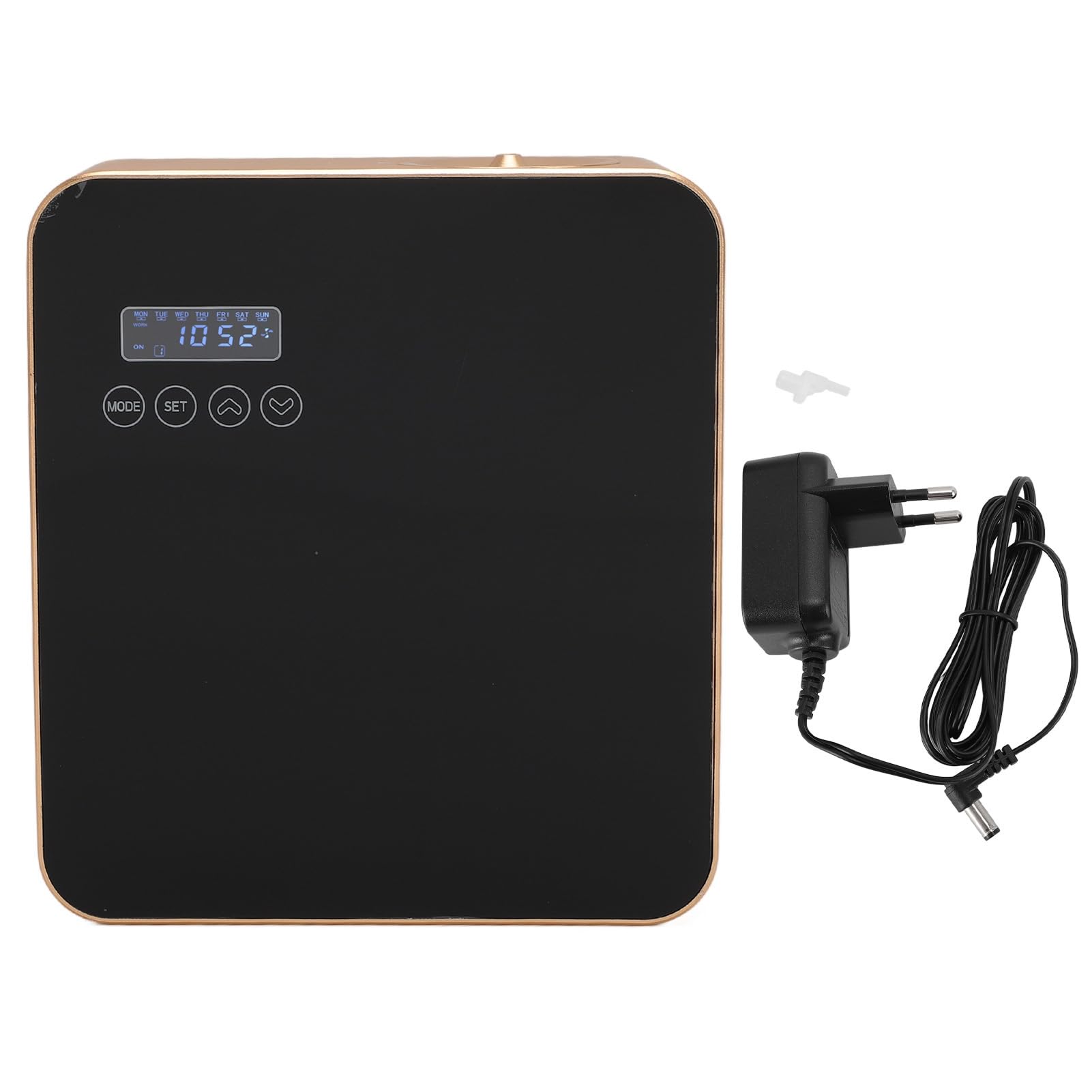 Fdit Diffusore Aromaterapia Professionale Smart, Erogatore Automatico di Profumo in Lega di Alluminio per Hotel, Spa, Toilette, 20x18x7 Cm Copertura Ampia (Spina europea 110-220 V)