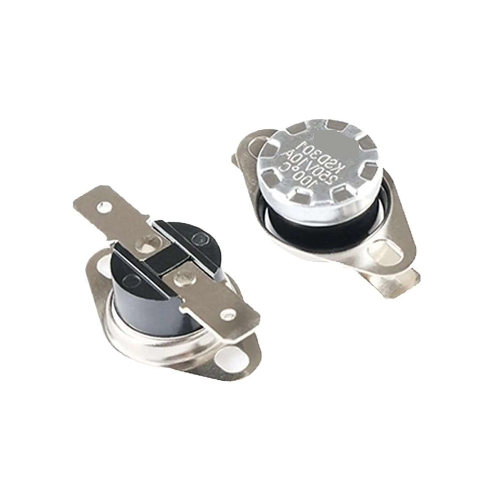 1pcs KSD301 KSD302 40-300degree 10A 16A 250V Normally Closed Open Temperature Switch Thermostat(KSD301-10A-NC,60C)