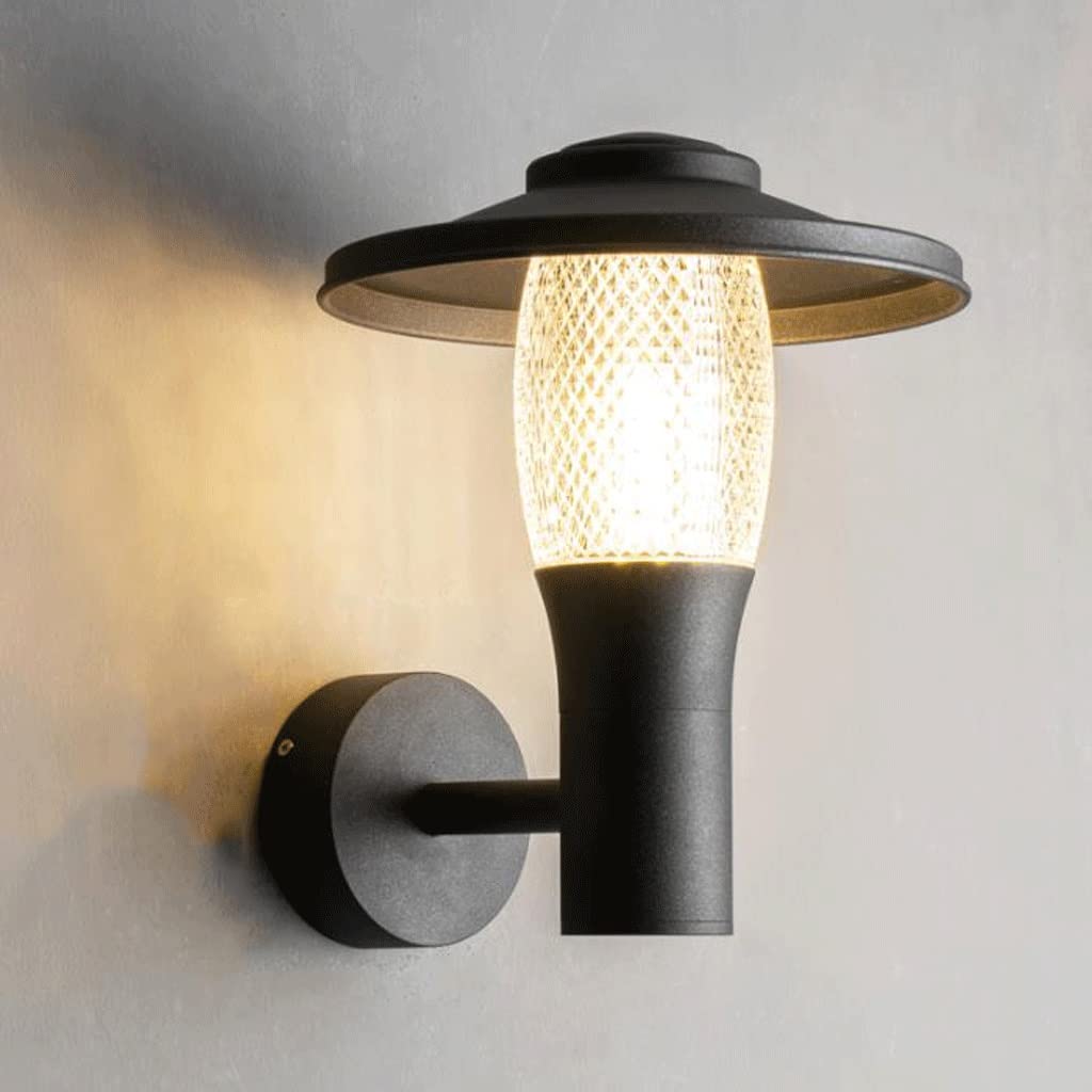 NATWEE Applique extérieure LED étanche Porte Avant Lampe Villa Jardin terrasse éclairage Mur extérieur Balcon extérieur Cour Porte Lampe It's So Kind of You