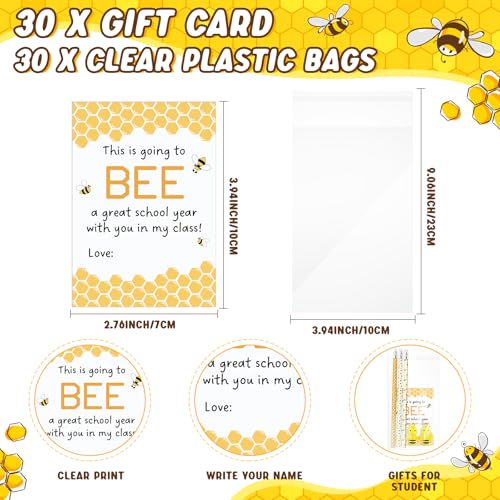 Fuyoooo 180 Pcs Back to School Lápices Bee miniatura 3