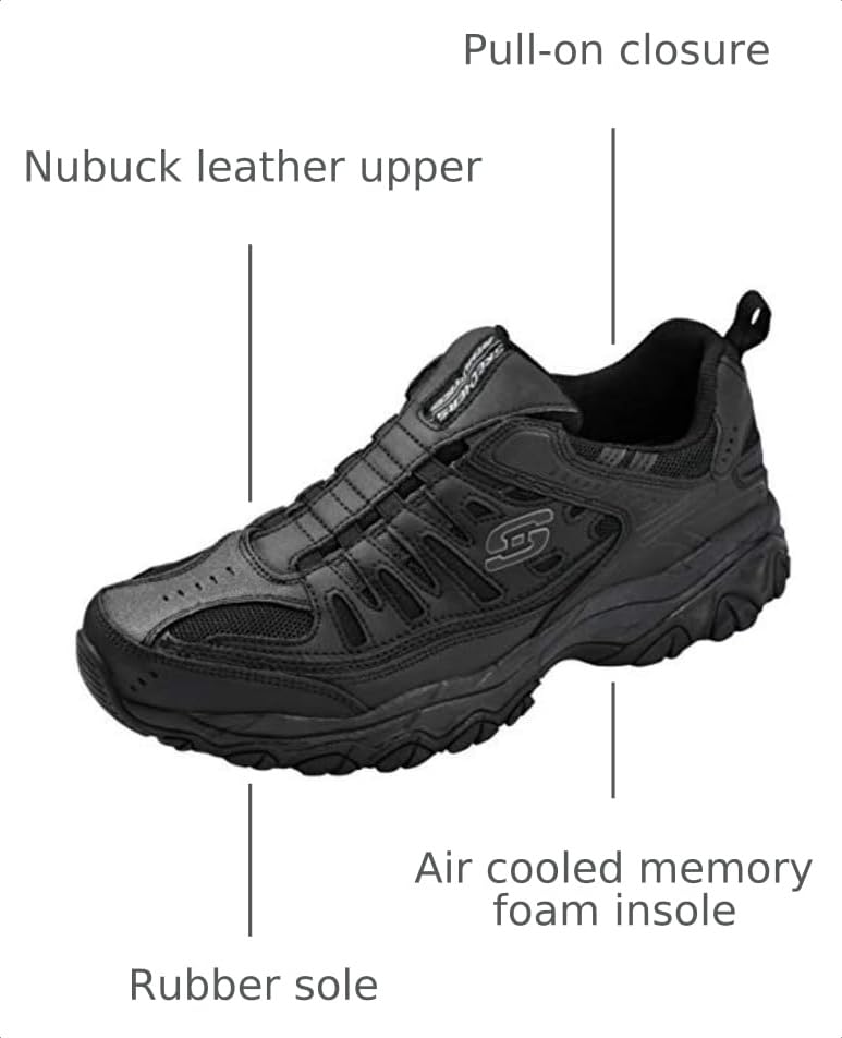 Image of Skechers Men's Afterburn M. Fit Wonted