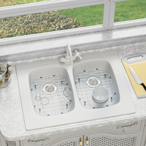 Grilles de protection évier cuisine inox 304 pour stopper les rayures et l'eau stagnante