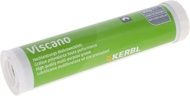 Kerbl Graisse Multi-Usage Viscano 2 - Cartouche de 400 g - Graisse en Cartouche Universelle