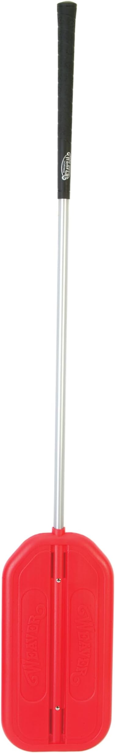 Weaver Livestock Basic Pig Show Whip, Hog Livestock Whip with Braided Nylon Handle, Leather Popper, Lightweight Braided Shaft