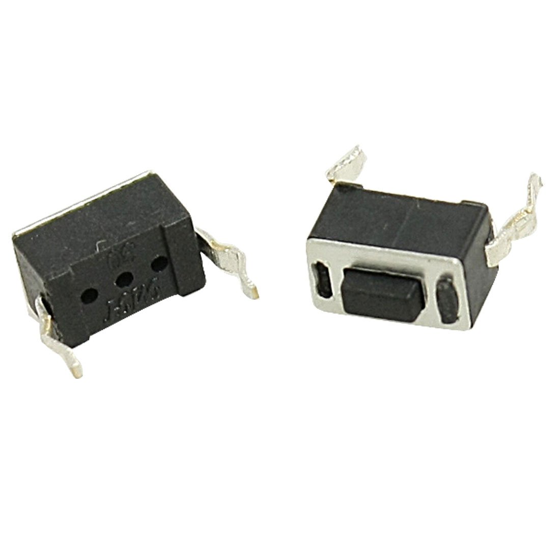 Uxcell Black Sourcing Map Momentary Tact Tactile Push Button Switch Through Hole 3X6x4.3mm 50Pcs