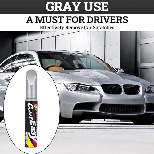 3 Stück Silber Auto Lackstift Lack Reparaturstift Silber Auto Lackstift Lackreparaturstift Autolack Kratzer Entfernen Lackstift Silber Metallic Lackstift Silber Glänzend 12 Ml Korrodiert Autos Nicht