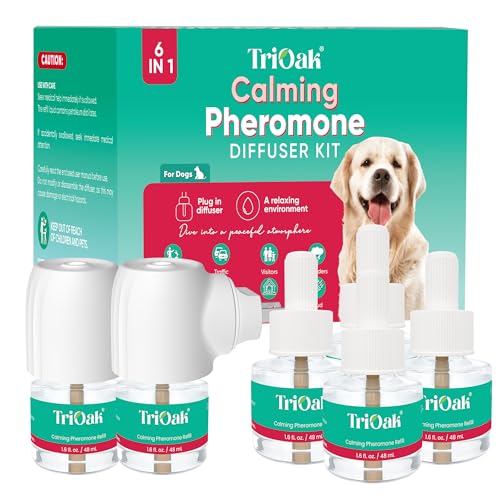 Pheromone Diffuser for Dogs: Advanced Dog Calming Diffuser - Calm...