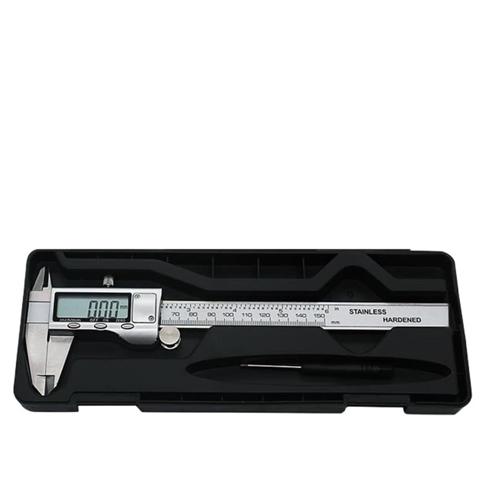 Pie de Rey Digital 0-150 mm/6" Carcasa de Metal Calibre Digital calibrador Vernier MICRÓMETRO