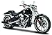 Harley Davidson Modell, 2016 Breakout schwarz (35), Maisto Motorrad 1:18
