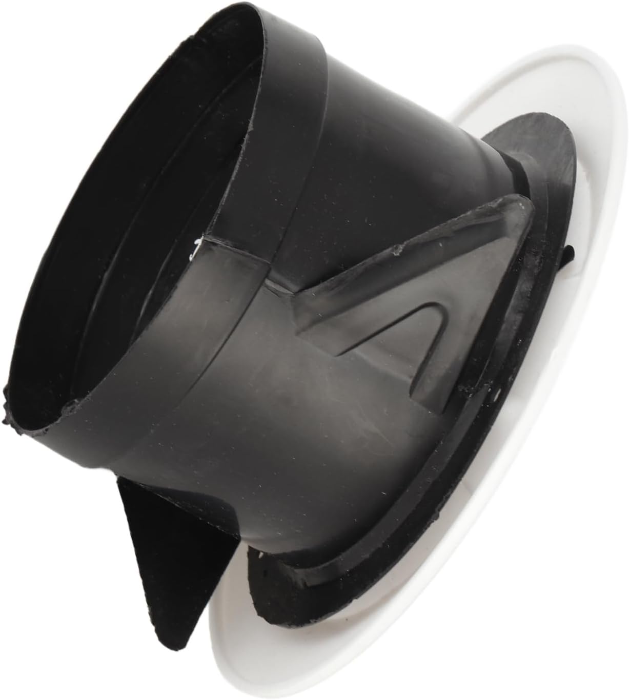 Ceiling Diffuser Exhaust Supply Valve - Adjustable ABS Air Vent Anemostat with 200mm Ducting Cover for Indoor Ventilation (100mm)