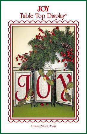 Janine Babich Designs Joy Table Top Display Pattern, Any