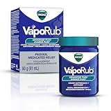 Vicks VapoRub Advanced Plus, Nasal Decongestant, Cough Suppressant, Medicated Vicks Vapours, Chest Rub Ointment 80 g/91 mL