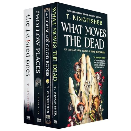 Image of T Kingfisher Collection 4 Books Set (What Moves The Dead, A House with Good Bones, The Hollow Places & The Twisted Ones)