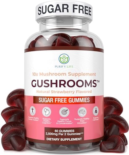 SOOL 4 Mushroom Complex Gummies 2000mg 60pcs Chaga Reishi Shiitake Lions Immune | UK - View #2