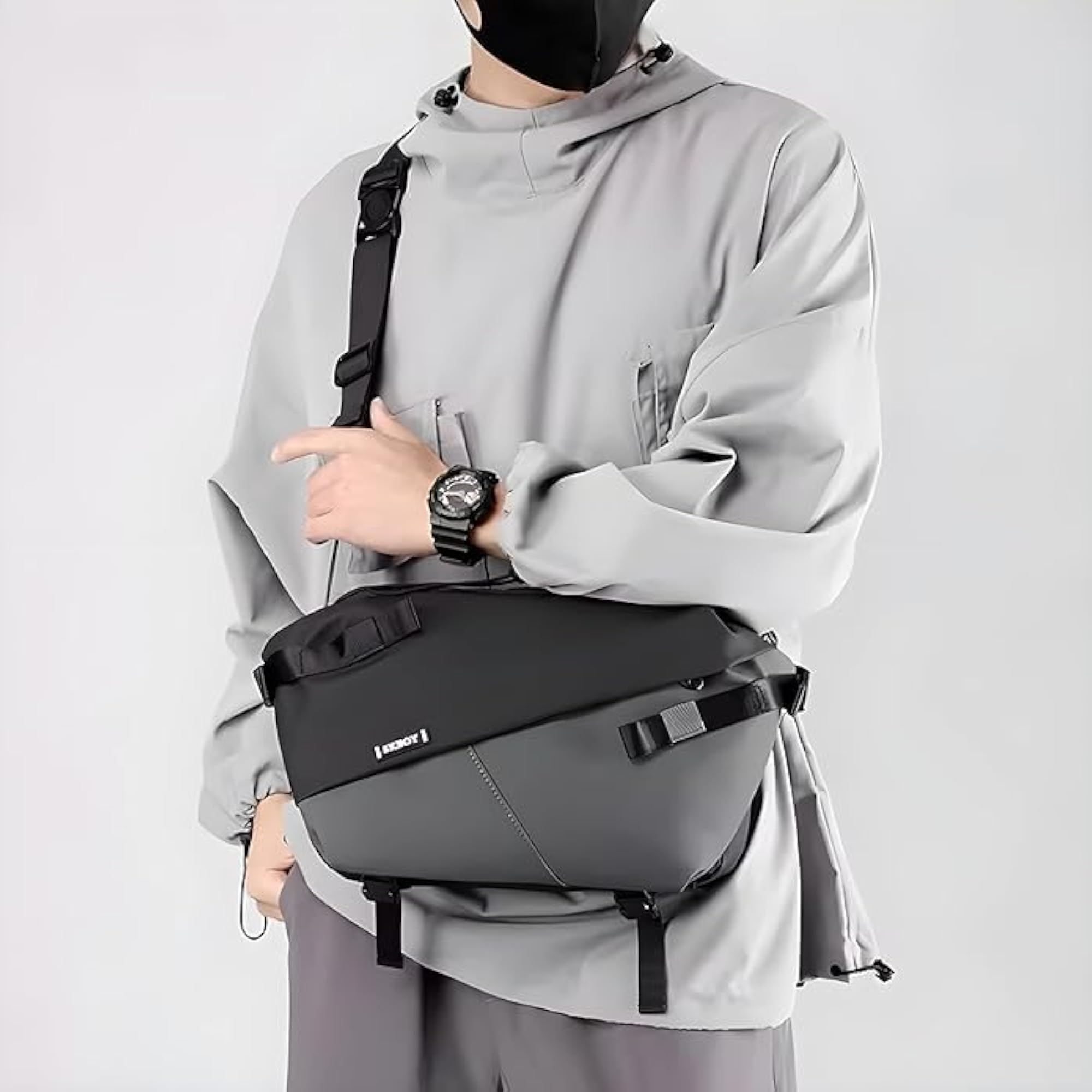 Urban Coating Mens Messenger Shoulder Bag