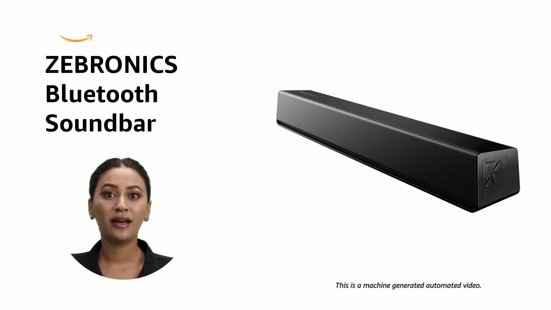 ZEBRONICS Juke BAR 1600 Bluetooth Soundbar, 30W RMS, Built-in