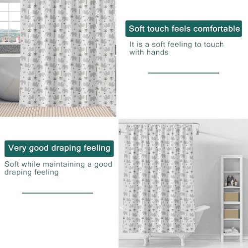 Lqfmehot Peva Shower Curtain Liner thumb #4