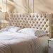 Christopher Knight Home Jezebel Fabric Queen/Full Headboard, Beige
