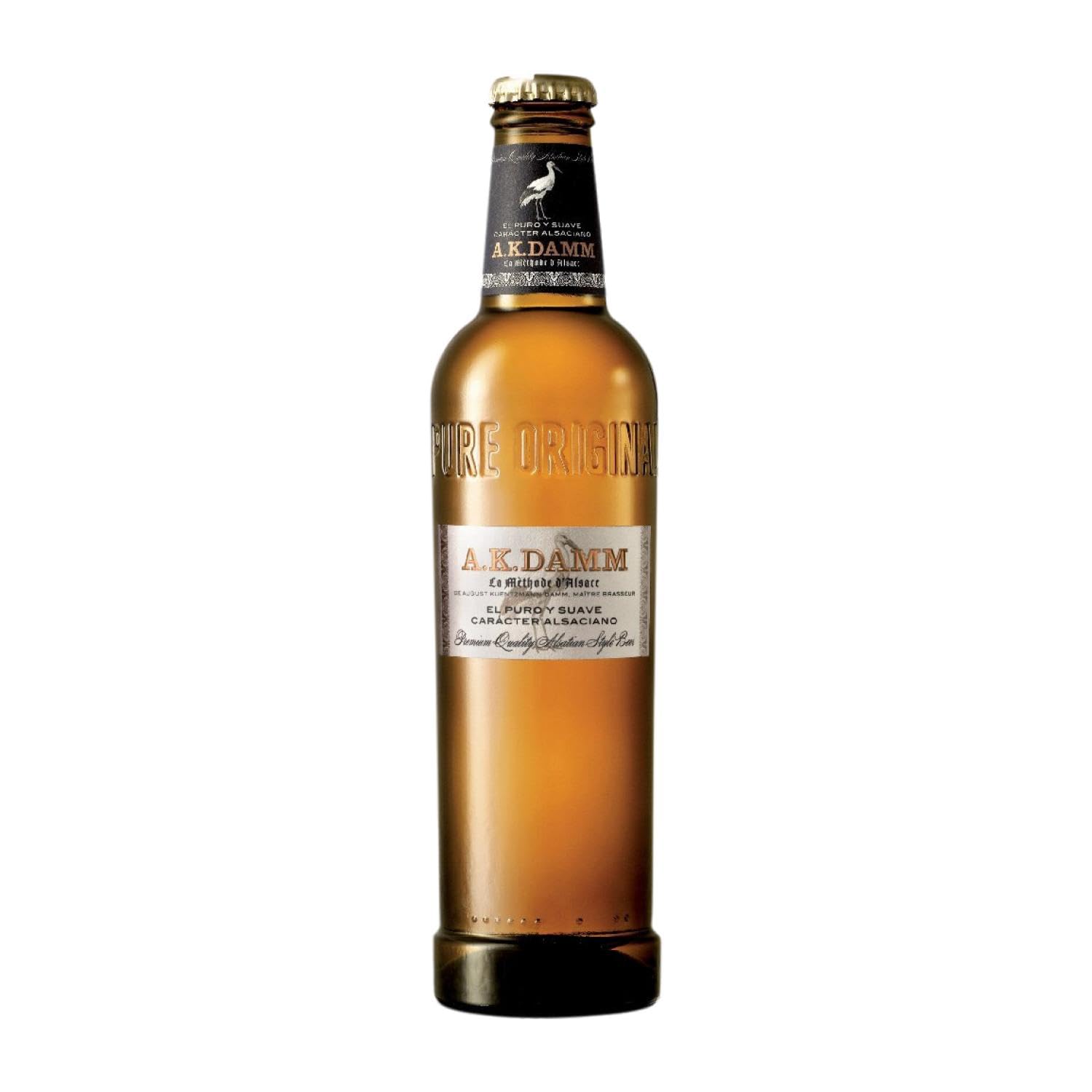 Cerveza Caja de 24 unidades Estrella Damm A.K Botellín Tercio 33 cl