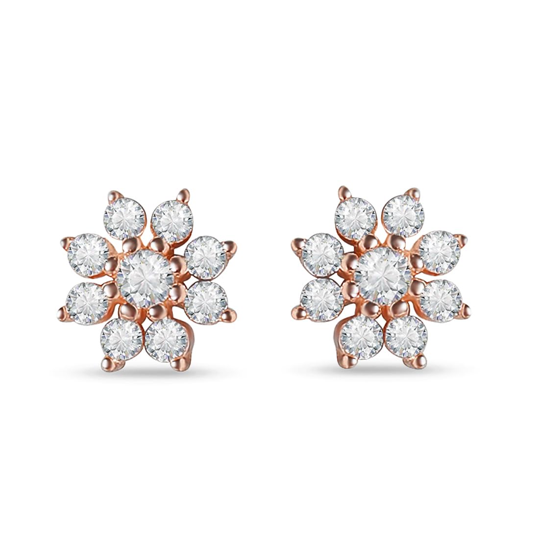 See full amazon price history chart for ZAVYA 925 Sterling Silver Cubic Zirconia CZ Designer Floral Rose Gold Plated Stud Earrings | Gift for Women and Girls | With Certificate of Authenticity & 925 Hallmark ZAVYA 925 Sterling Silver Cubic Zirconia CZ Designer Floral Rose Gold Plated Stud Earrings | Gift for Women and Girls | With Certificate of Authenticity & 925 Hallmark (B0BCC57XLH) Amazon Price History, Amazon Price Tracker