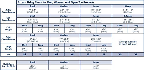 Image of SIGVARIS Men's ACCESS 920 Closed-Toe Calf High Medical Compression 15-20mmHg
